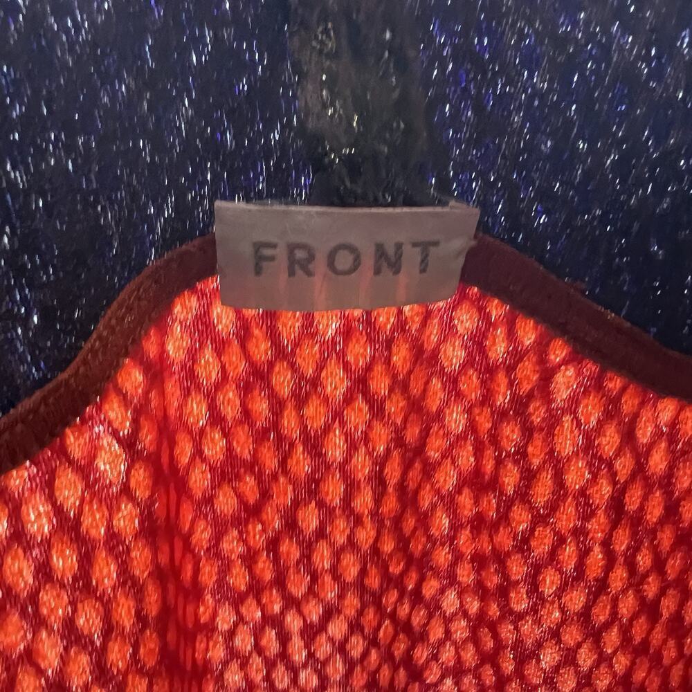 Vintage Bespoke Union Made Custom Red Purple Velv… - image 8